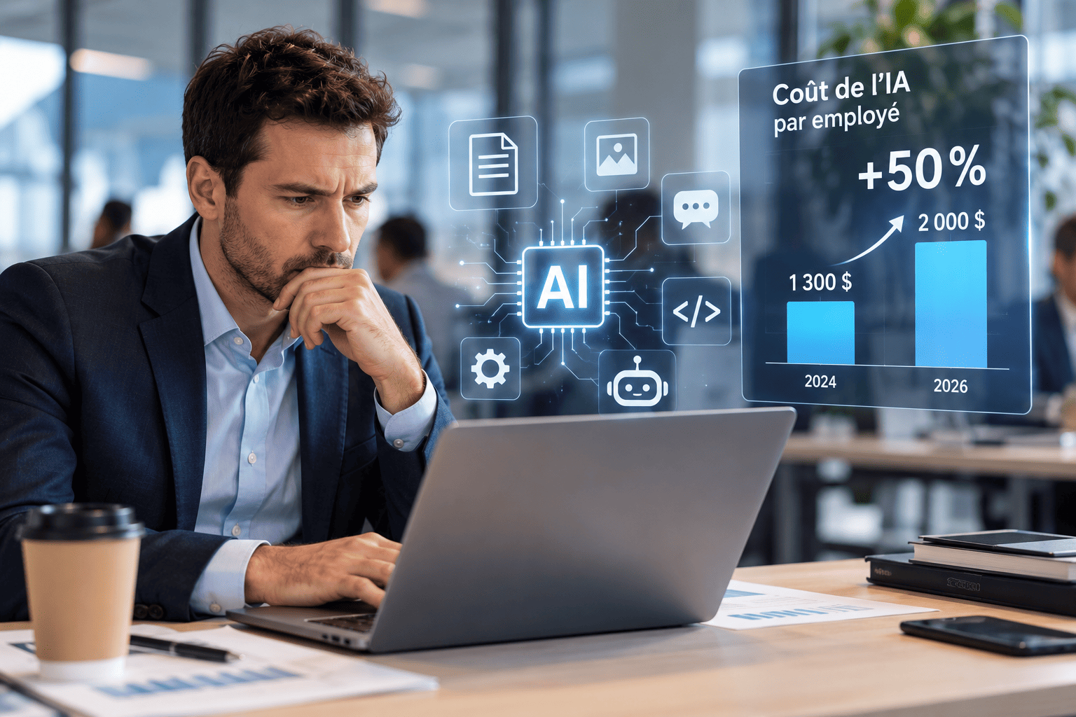 IA en entreprise : l’explosion des usages fait flamber la facture